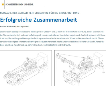 Leistungen Bergbau